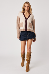 Linden Cardigan | Smoky Merlot
