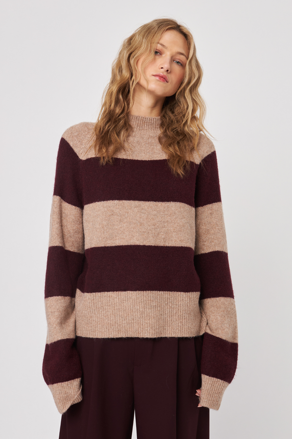 Edison Pullover | Pinot Stripe