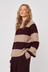Edison Pullover | Pinot Stripe