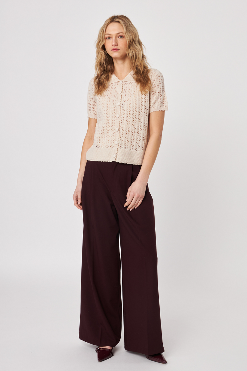 Crew Top | Pearl Blush