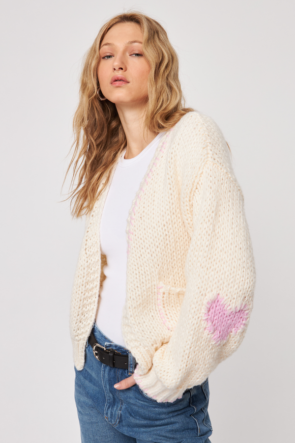 Kendrick Cardigan | Blushing Vanilla