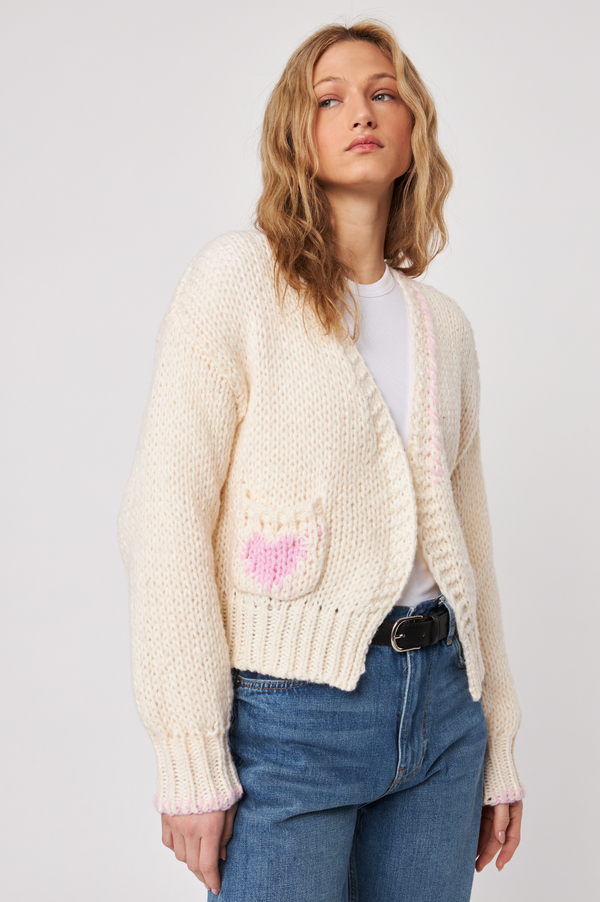 Kendrick Cardigan | Blushing Vanilla