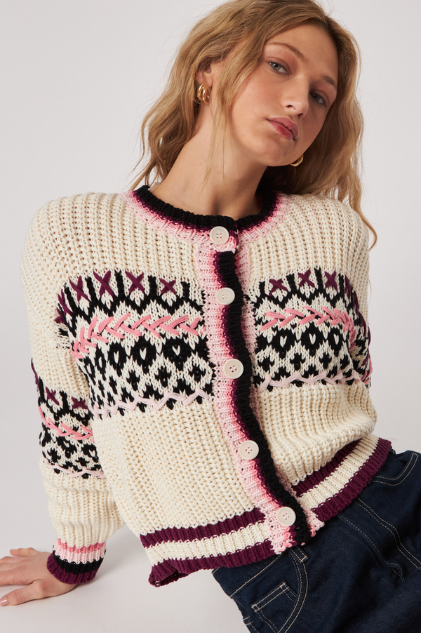 Emery Cardigan | Berry Chill