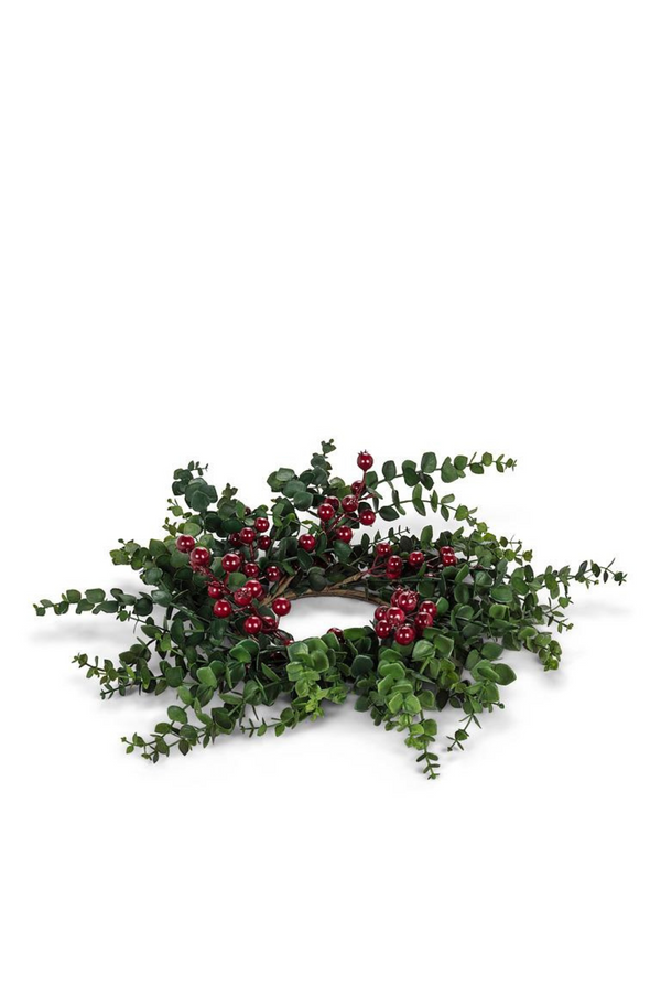 Eucalyptus & Berries Candle Ring