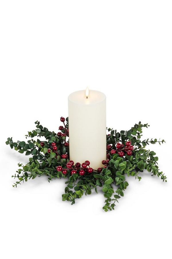 Eucalyptus & Berries Candle Ring