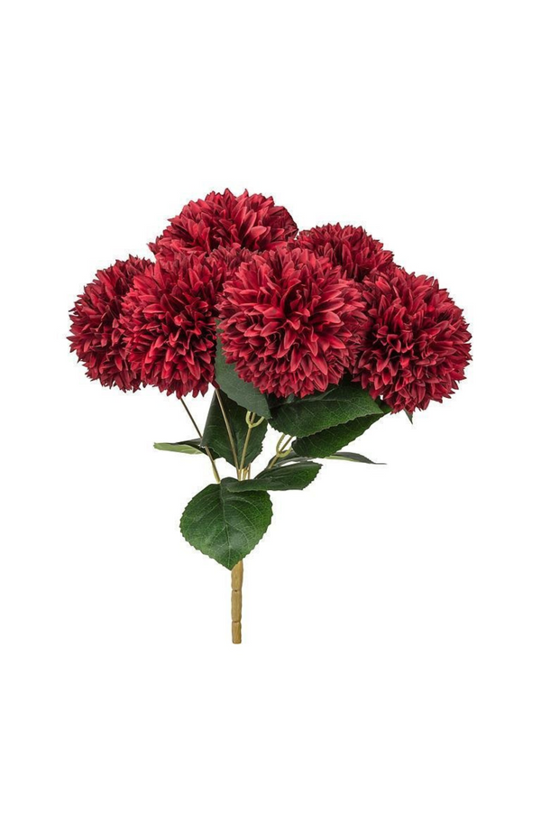Pompom Dahlia Bouquet | Burgundy