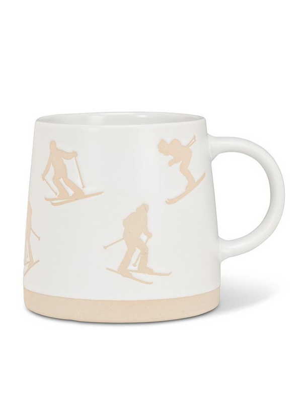 Wide Base Mug | Skiers