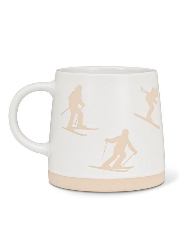 Wide Base Mug | Skiers