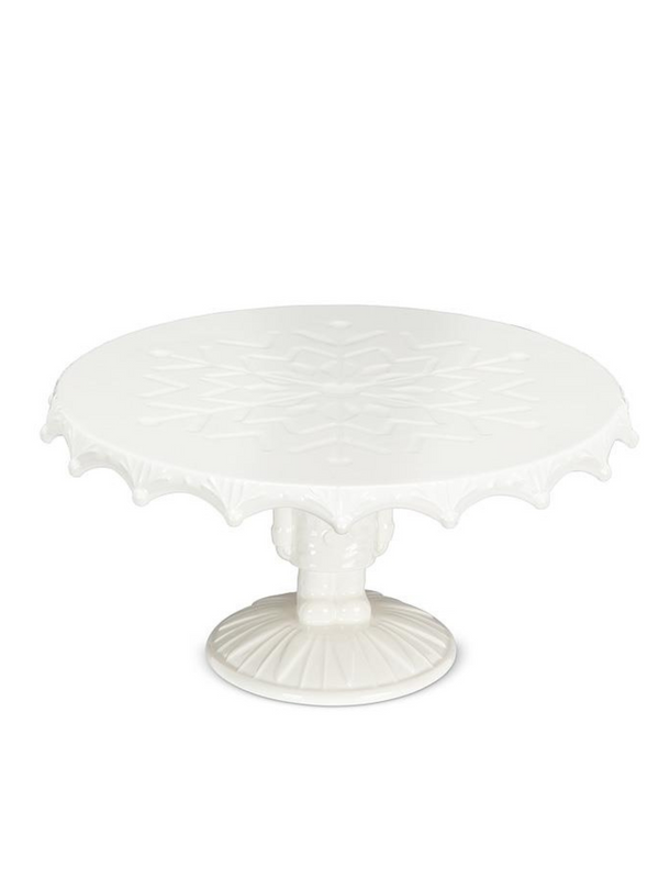 Nutcracker Pedestal Cake Plate | Small