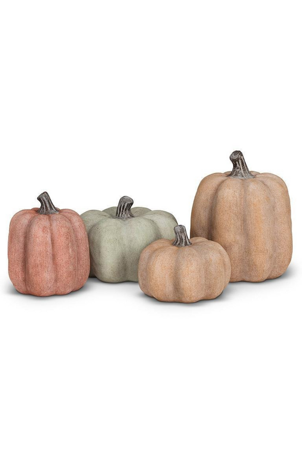 Medium Tall Pumpkin | Light Orange