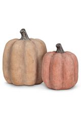 Medium Tall Pumpkin | Light Orange