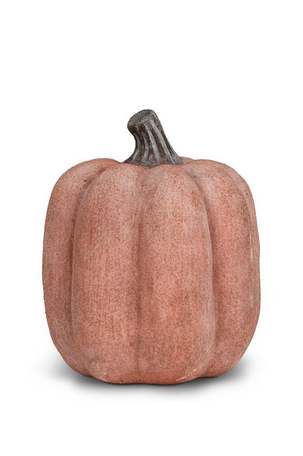 Small Tall Pumpkin | Dark Orange
