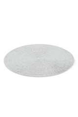 Basketweave Placemat | Silver