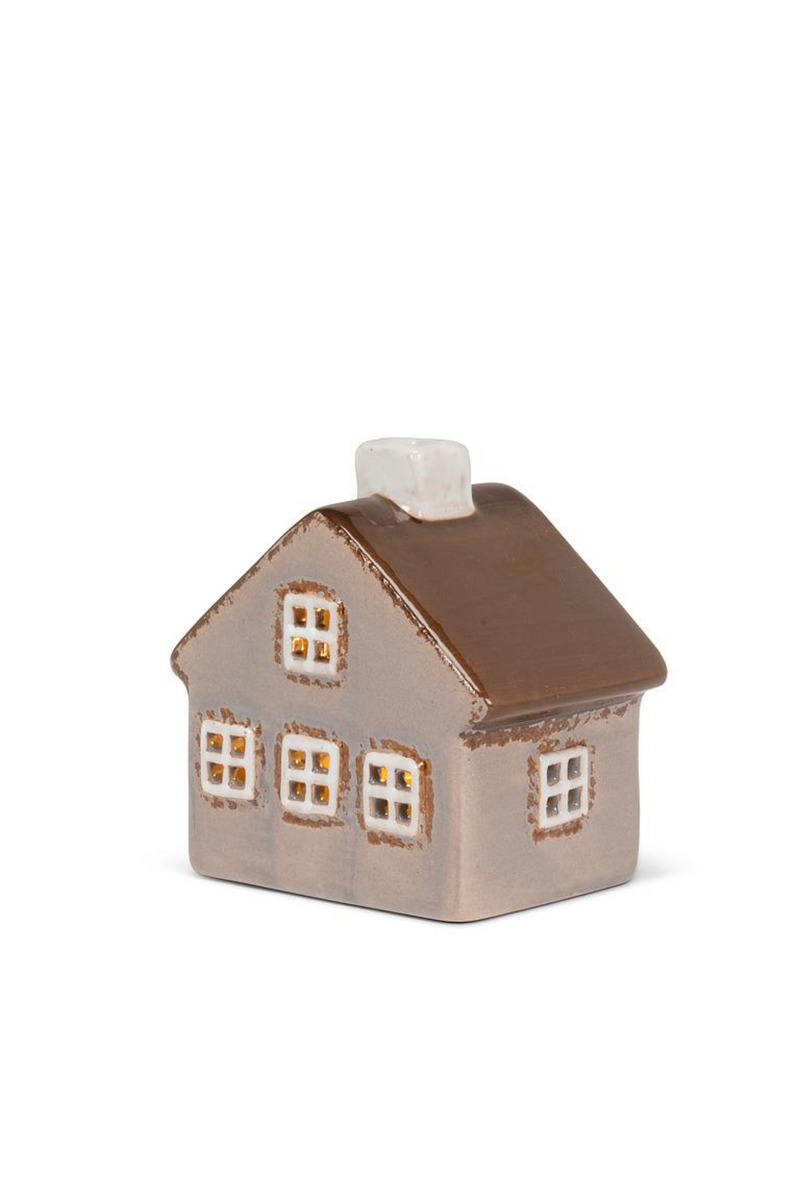 Wide Grey House