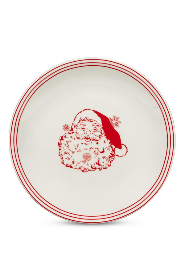 Vintage Santa Plate