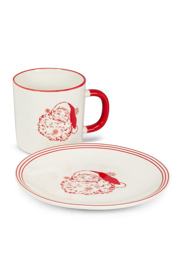 Vintage Santa Mug