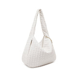 Waffle Shoulder Bag | Coconut Cream