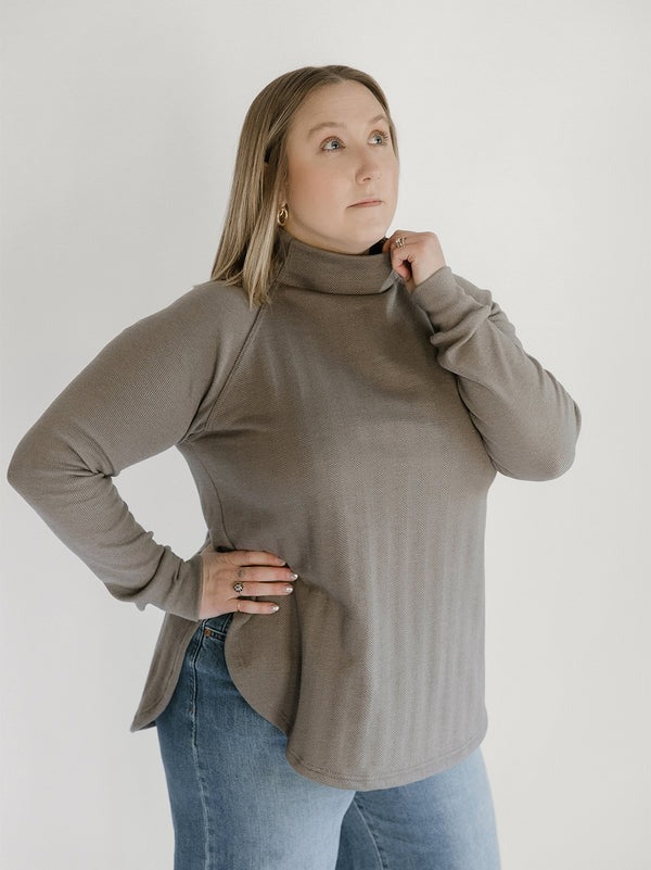 Woodland Dusk Sweater | Clay