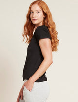 V-Neck Tee | Black