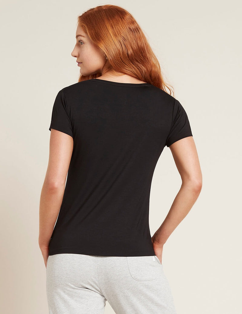 V-Neck Tee | Black