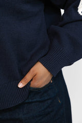 Yeehaw Sweater | Navy