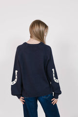 Yeehaw Sweater | Navy