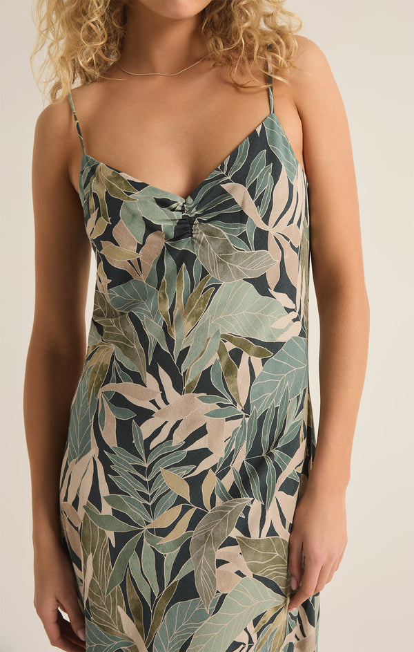 Lark Cusco Slip Dress | Grape Leaf - FINAL SALE