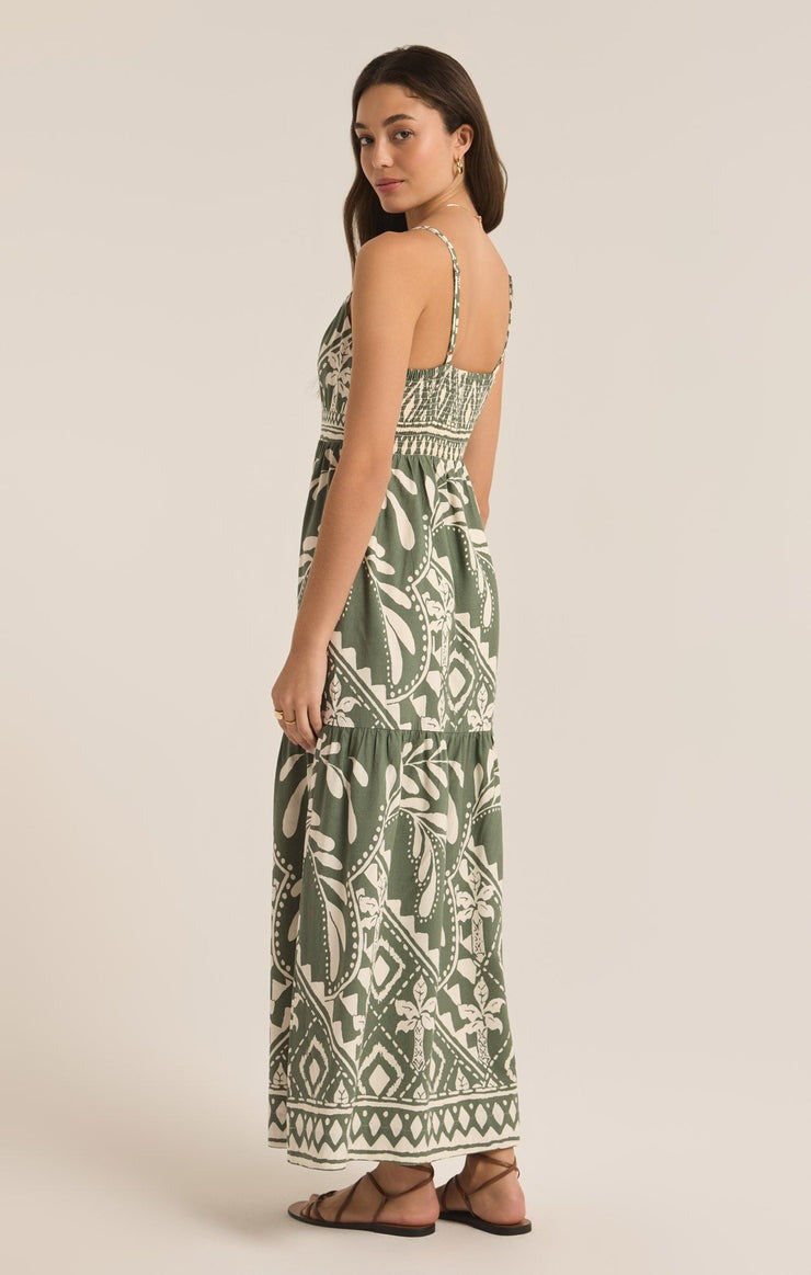 Tazz Dress | Palm Green - FINAL SALE