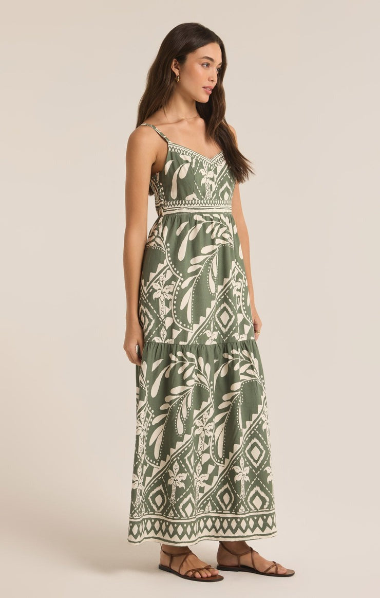 Tazz Dress | Palm Green - FINAL SALE