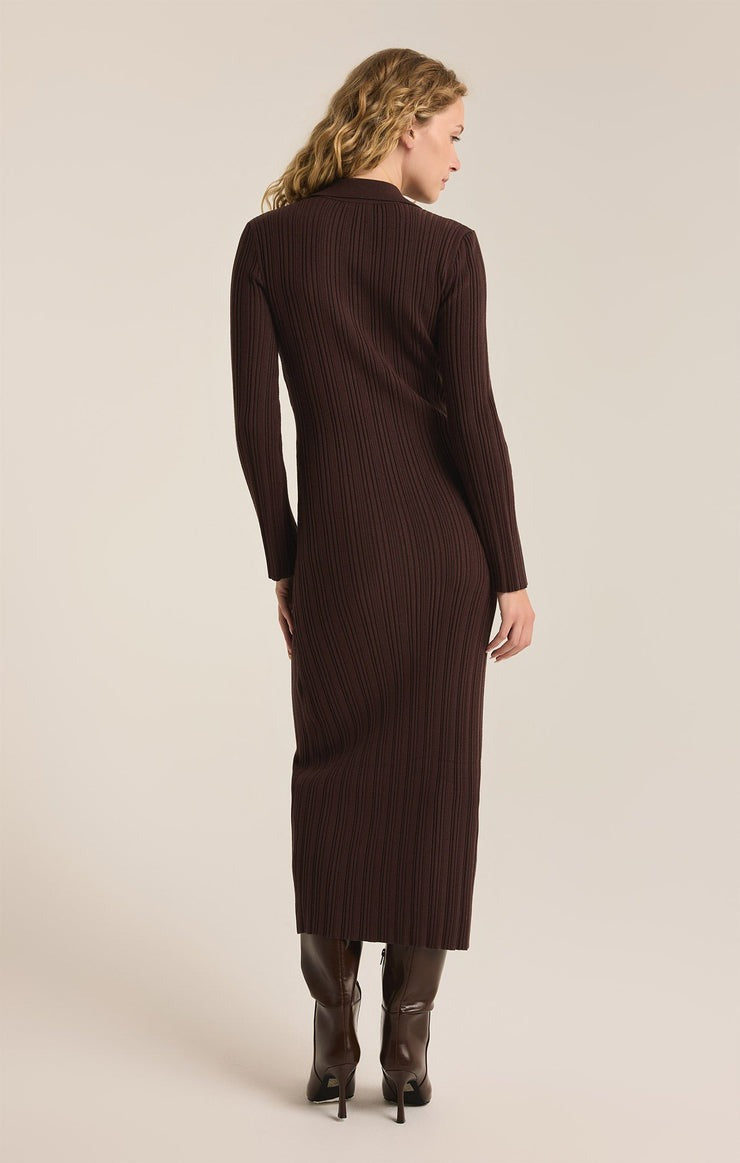 Danity Sweater Dress | Coffee Bean