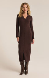 Danity Sweater Dress | Coffee Bean