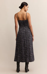 Georgina Dress | Black Floral Ditsy