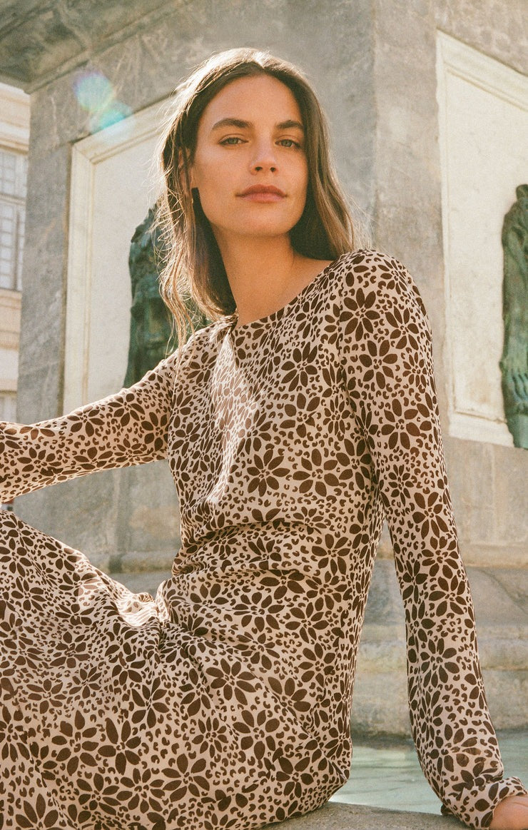 Campbell Dress | Chocolate Cherry