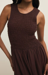 Juniper Dress | Chocolate Cherry