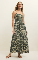 Bayside Tova Palm Dress | Tea Leaf
