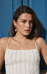 Bayside Dress | White