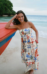 Cornelia Getaway Maxi Dress | Multi