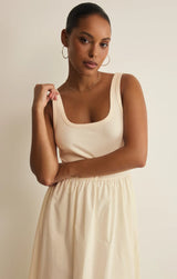 Kensie Midi Dress | Cloud