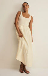 Kensie Midi Dress | Cloud