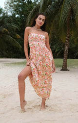 Cornelia Ami Floral Midi Dress | Multi