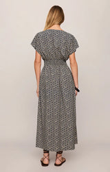 Sanna Iris Midi Dress | Eclipse