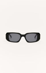 Off Duty Sunglasses | Polished Black/Grey