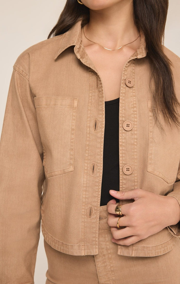 All Day Cropped Jacket | Burro