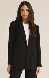 Do It All Relaxed Blazer | Black