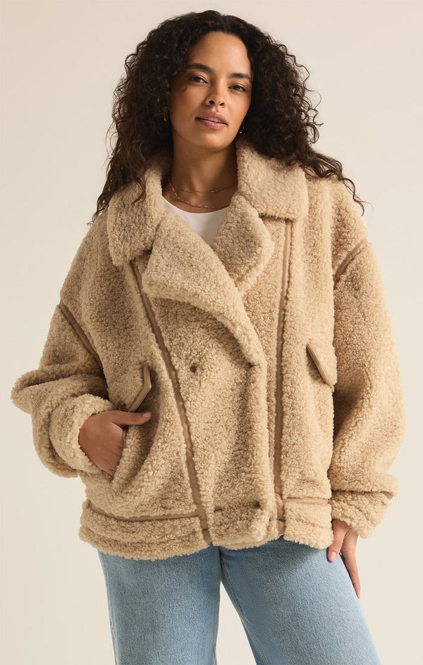 Ari Sherpa Coat | Fossil