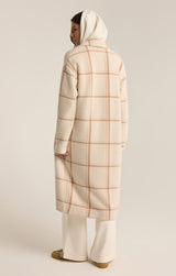 Mason Windowpane Coat | Sea Salt