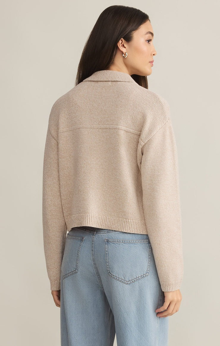 Cielo Knit Jacket | Parchment