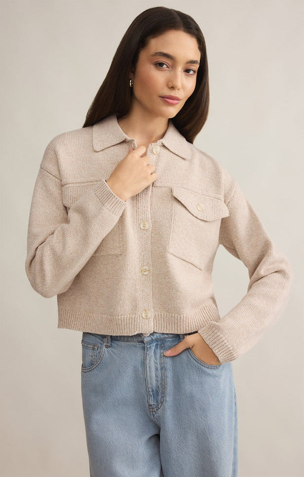 Cielo Knit Jacket | Parchment