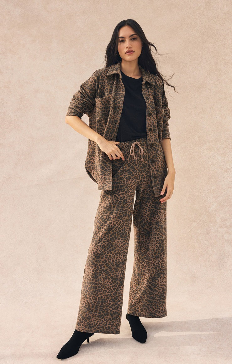 All Day Leopard Jacket | Desert Tan