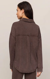 All Day Knit Jacket | Dark Chocolate